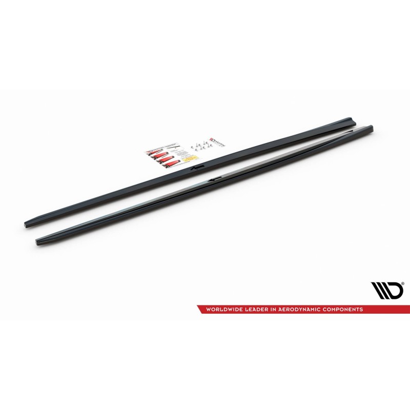 Side Skirts Diffusers V.2 Audi S3 / A3 S-Line Sedan 8V Facelift a 421,03 € uniw-AU-S3-3F-S-SD2G*10590 chez CAROU TUNING