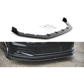 Street Pro Front Splitter VW Golf 7 GTI TCR a 505,66 € uniw-VWGO7FGTITCRCNC-FD1BRB*10633 chez CAROU TUNING