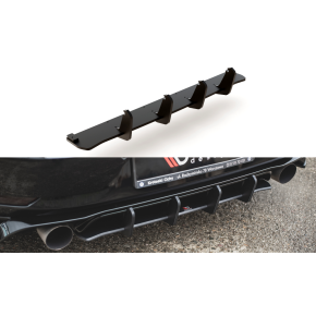Street Pro Rear Diffuser VW Golf 7 GTI TCR a 505,66 € uniw-VWGO7FGTITCRCNC-RS1B+BRBI*10637 chez CAROU TUNING