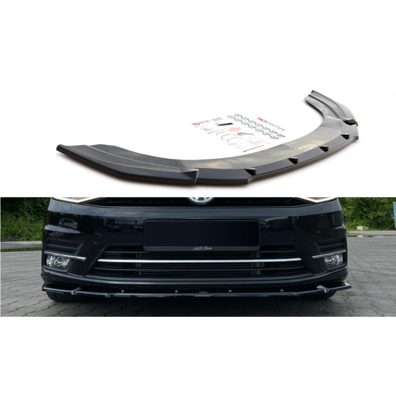Front Splitter Volkswagen Caddy Mk. 4 a 421,03 € uniw-VW-CA-4-FD1G*10924 chez CAROU TUNING