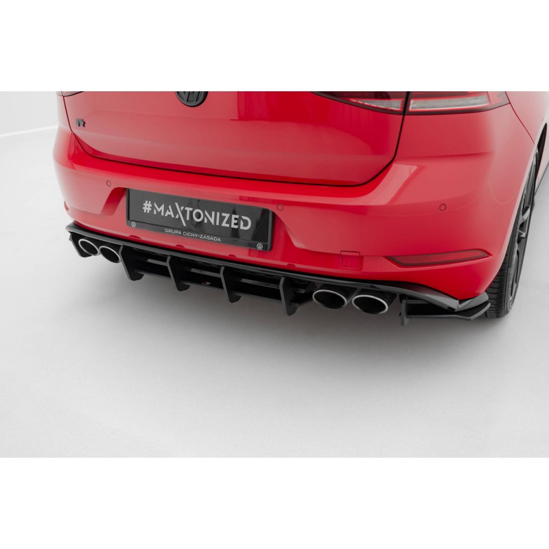 Street Pro Rear Diffuser VW Golf 7 R Facelift a 442,19 € uniw-VWGO7FRCNC-RS2BRB*10948 chez CAROU TUNING