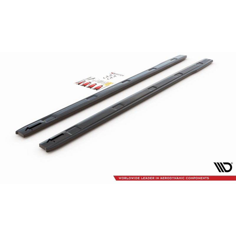 Side Skirts Diffusers Volkswagen Caddy Mk. 4 a 421,03 € uniw-VW-CA-4-SD1G*11001 chez CAROU TUNING