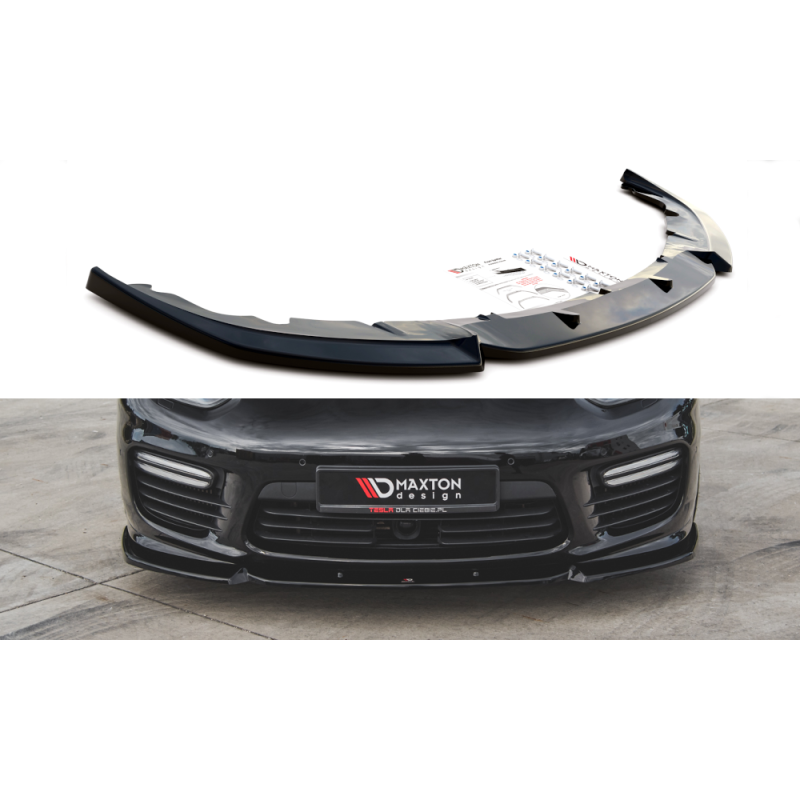 Front Splitter V.1 Porsche Panamera Turbo 970 Facelift a 421,03 € uniw-PO-PA-970-T-FD1G*11116 chez CAROU TUNING