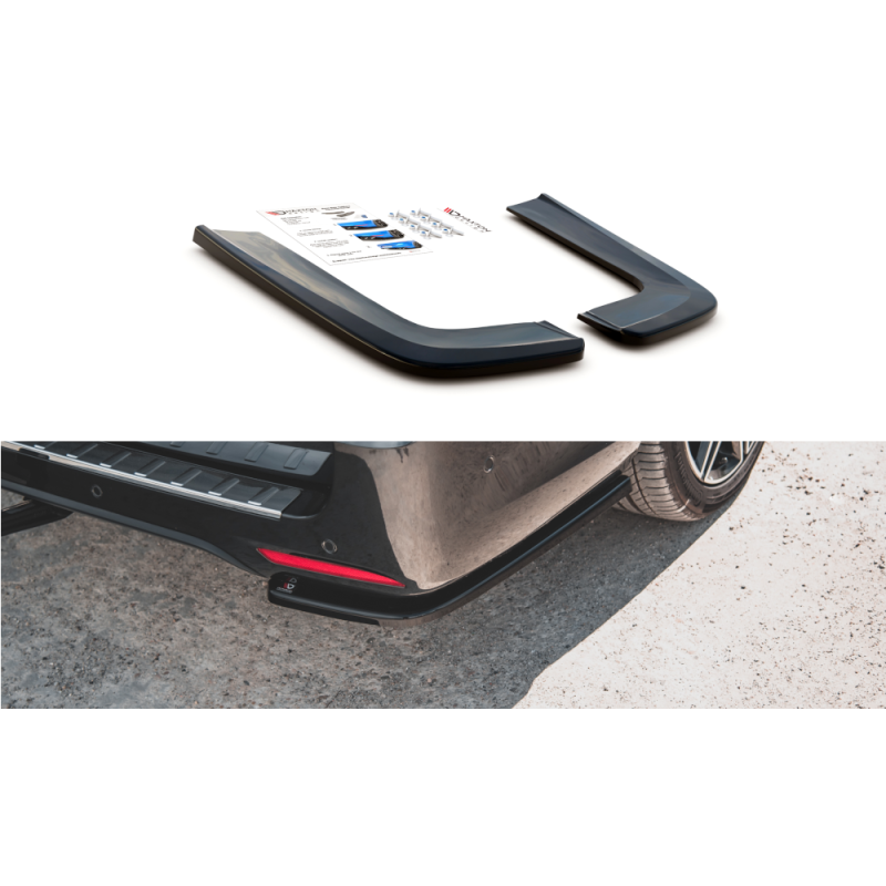 Rear Side Splitters V.1 Mercedes-Benz V-Class AMG-Line W447 Facelift a 188,30 € uniw-ME-V-447F-AMGLINE-RSD1G*11276 chez CAROU TUNING