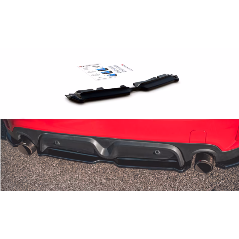 Rear Splitter Mini Countryman Mk2 F60 JCW a 188,30 € uniw-MC-CO-2-JCW-RD1G*11394 chez CAROU TUNING