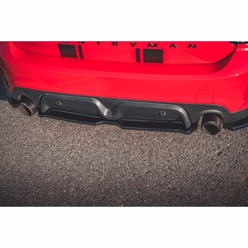 Rear Splitter Mini Countryman Mk2 F60 JCW a 188,30 € uniw-MC-CO-2-JCW-RD1G*11394 chez CAROU TUNING