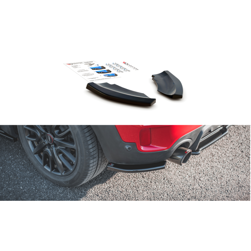 Rear Side Splitters Mini Countryman Mk2 F60 JCW a 188,30 € uniw-MC-CO-2-JCW-RSD1G*11398 chez CAROU TUNING