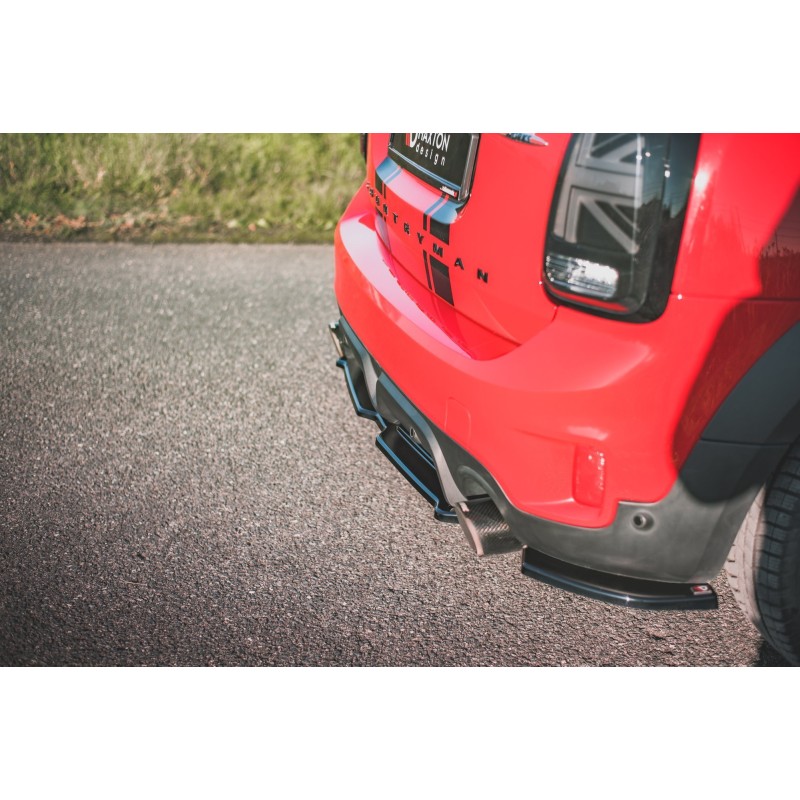 Rear Side Splitters Mini Countryman Mk2 F60 JCW a 188,30 € uniw-MC-CO-2-JCW-RSD1G*11398 chez CAROU TUNING