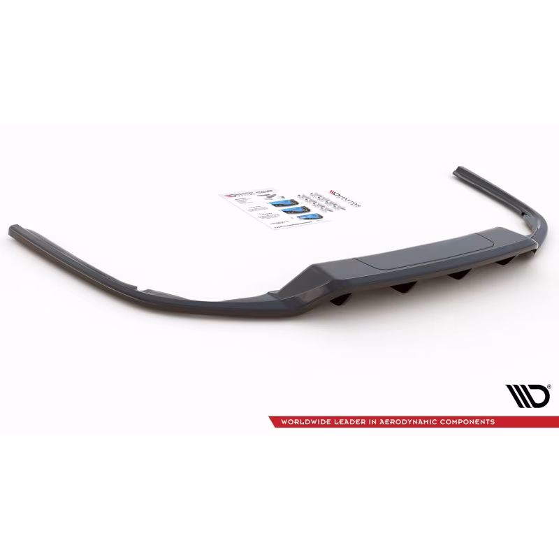 Rear Splitter (with vertical bars) Volkswagen Passat B8 a 526,82 € uniw-VW-PA-B8-RD1G+RD2G*11418 chez CAROU TUNING