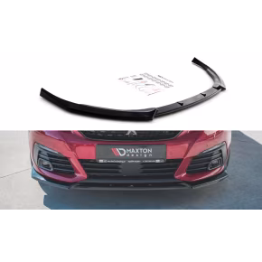 Front Splitter V.1 Peugeot 308 GT Mk2 Facelift a 421,03 € uniw-PE-308-2F-GT-FD1G*11456 chez CAROU TUNING