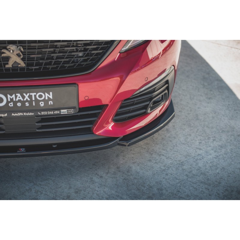 Front Splitter V.2 Peugeot 308 GT Mk2 Facelift a 421,03 € uniw-PE-308-2F-GT-FD2G*11460 chez CAROU TUNING
