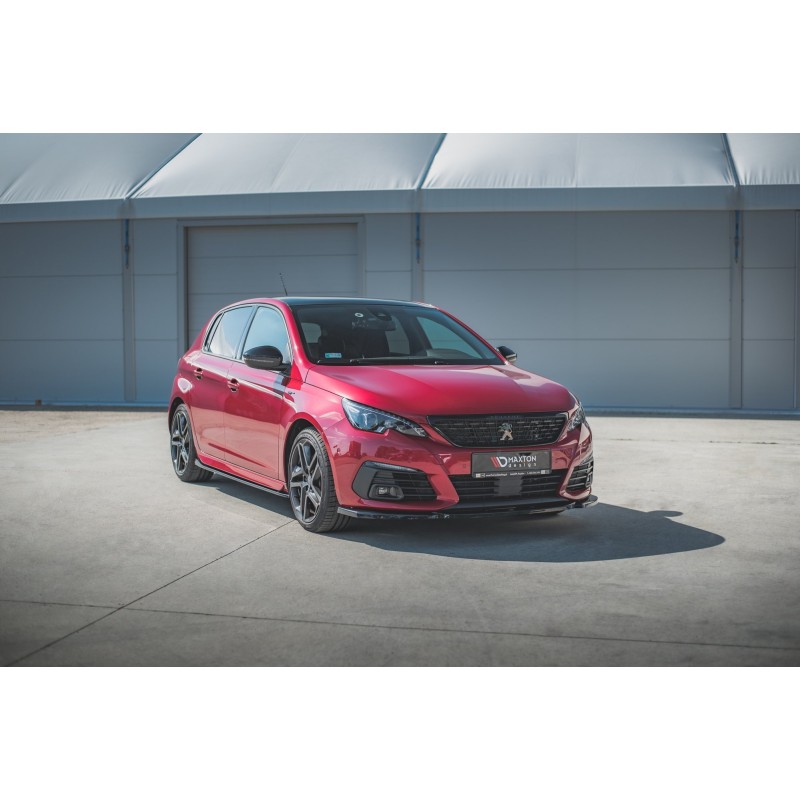 Front Splitter V.2 Peugeot 308 GT Mk2 Facelift a 421,03 € uniw-PE-308-2F-GT-FD2G*11460 chez CAROU TUNING