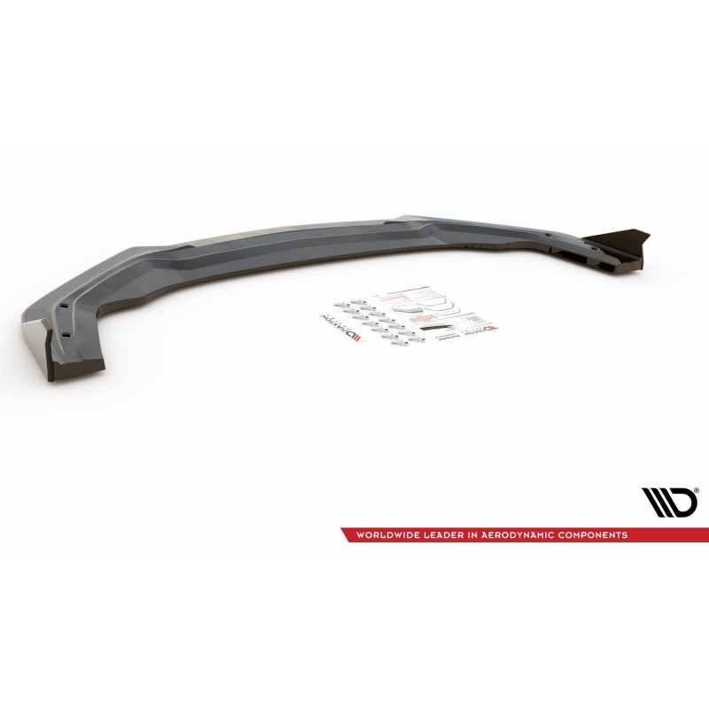 Front Splitter V.1 + Flaps Ford Mustang GT Mk6 Facelift a 526,82 € uniw-FO-MU-6F-GT-FD1G+FSF*11509 chez CAROU TUNING