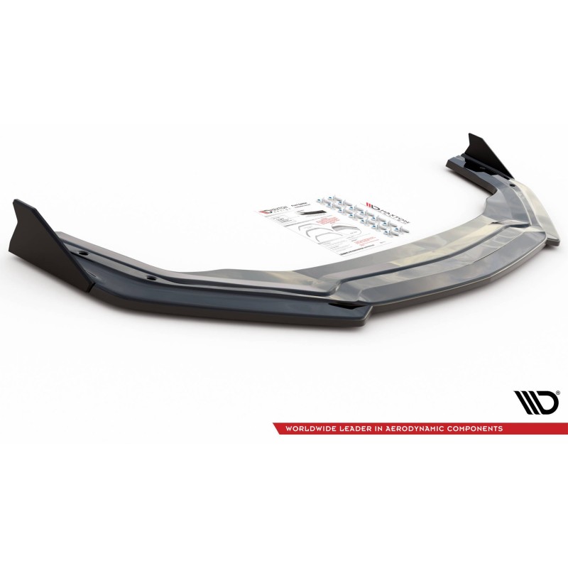 Front Splitter V.2 + Flaps Ford Mustang GT Mk6 Facelift a 526,82 € uniw-FO-MU-6F-GT-FD2G+FSF*11513 chez CAROU TUNING