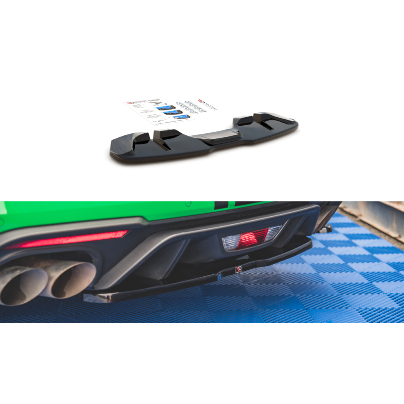 Rear Splitter Ford Mustang GT Mk6 Facelift a 188,30 € uniw-FO-MU-6F-GT-RD1G*11529 chez CAROU TUNING