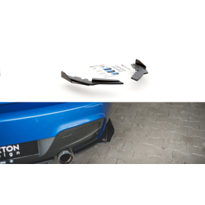 Racing Durability Rear Side Splitters + Flaps BMW M135i F20 a 313,13 € uniw-BM1F20MCNC-RSD1BRB+RSF1G*12131 chez CAROU TUNING