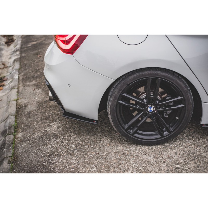 Street Pro Rear Side Splitters V.3 for BMW 1 F20 M140i a 145,99 € uniw-BM1F20FMCNC-RSD3B*12173 chez CAROU TUNING