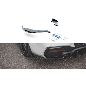 Street Pro Rear Side Splitters V.3 + Flaps for BMW 1 F20 M140i a 270,82 € uniw-BM1F20FMCNC-RSD3B+RSF1G*12177 chez CAROU TUNING