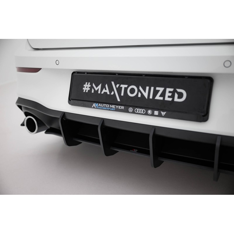 Street Pro Rear Diffuser V.1 Volkswagen Golf GTI Mk8 a 442,19 € uniw-VWGO8GTICNC-RS1B+BRBI*12255 chez CAROU TUNING