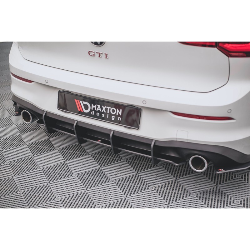 Street Pro Rear Diffuser V.1 Volkswagen Golf GTI Mk8 a 442,19 € uniw-VWGO8GTICNC-RS1B+BRBI*12255 chez CAROU TUNING