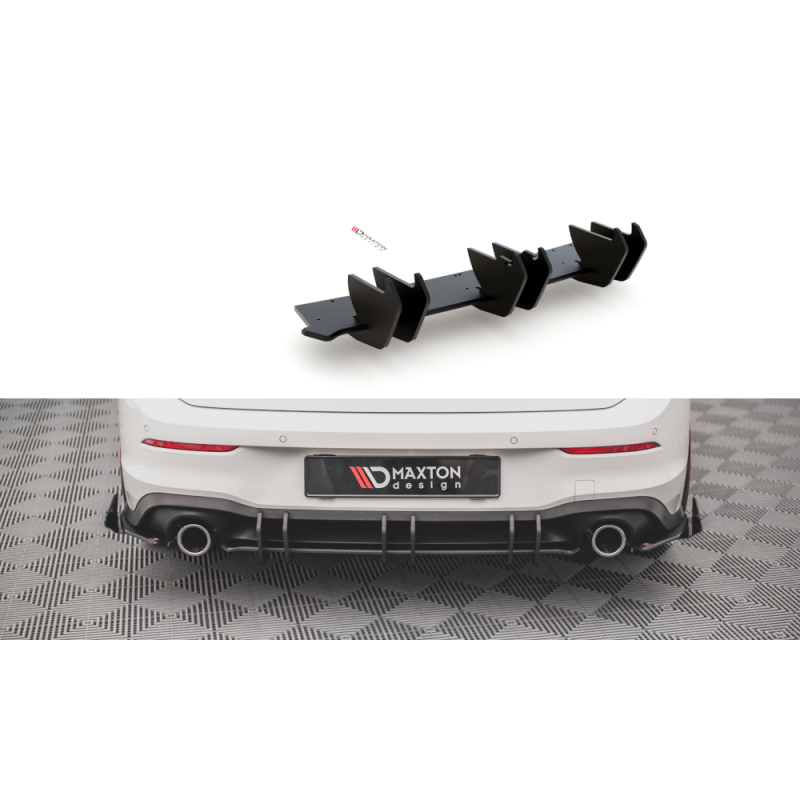 Street Pro Rear Diffuser V.2 Volkswagen Golf GTI Mk8 a 442,19 € uniw-VWGO8GTICNC-RS2B+BRBI*12259 chez CAROU TUNING