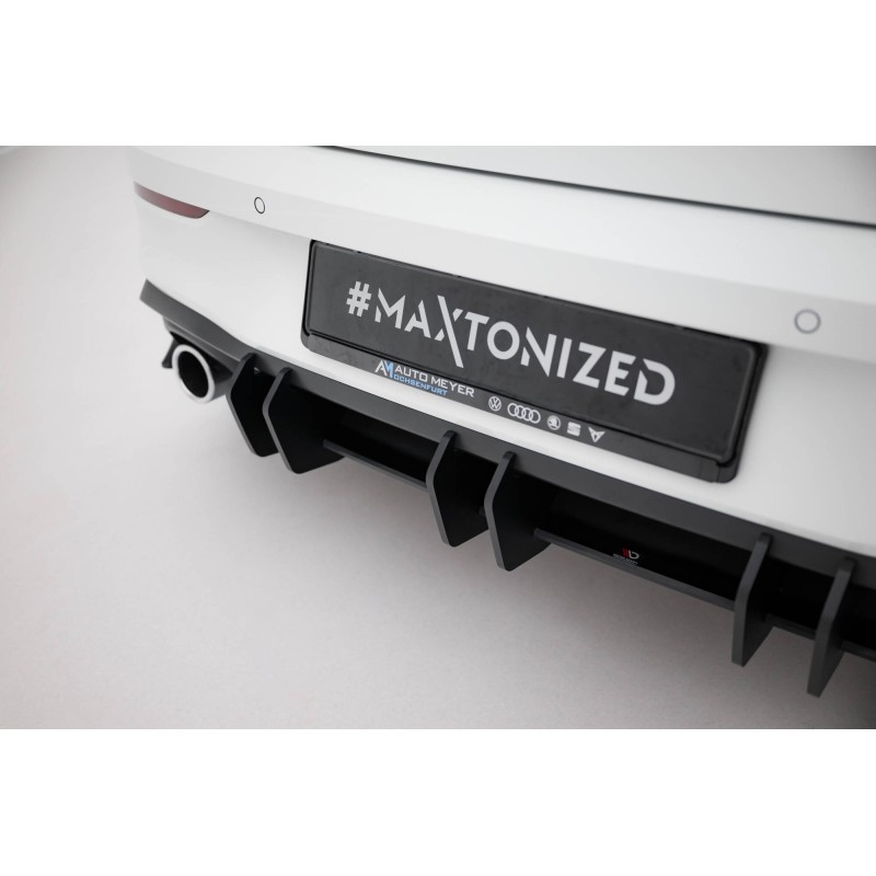 Street Pro Rear Diffuser V.2 Volkswagen Golf GTI Mk8 a 442,19 € uniw-VWGO8GTICNC-RS2B+BRBI*12259 chez CAROU TUNING