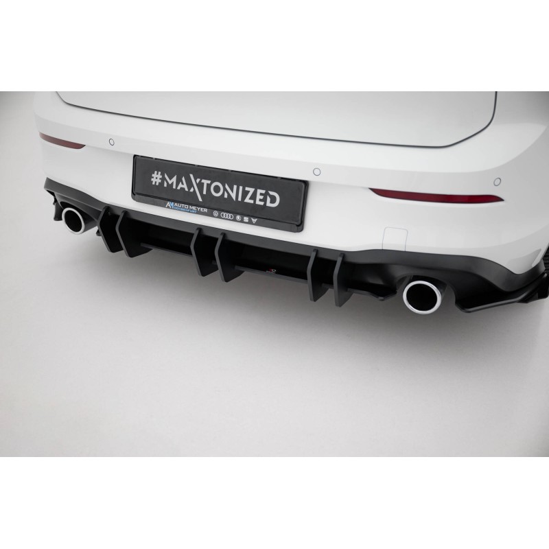 Street Pro Rear Diffuser V.2 Volkswagen Golf GTI Mk8 a 442,19 € uniw-VWGO8GTICNC-RS2B+BRBI*12259 chez CAROU TUNING