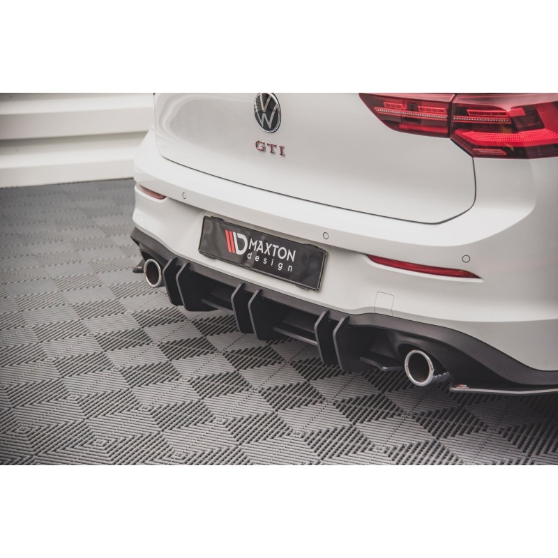 Street Pro Rear Diffuser V.2 Volkswagen Golf GTI Mk8 a 442,19 € uniw-VWGO8GTICNC-RS2B+BRBI*12259 chez CAROU TUNING