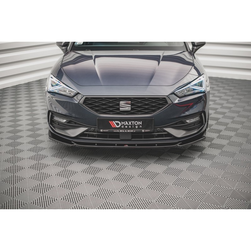 Front Splitter V.2 Seat Leon FR Mk4 a 421,03 € uniw-SE-LE-4-FR-FD2G*12306 chez CAROU TUNING