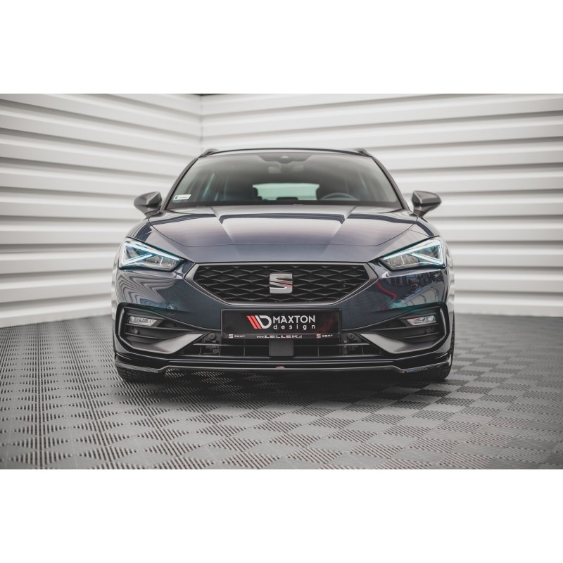 Front Splitter V.4 Seat Leon Mk4 a 421,03 € uniw-SE-LE-4-FR-FD4G*12314 chez CAROU TUNING