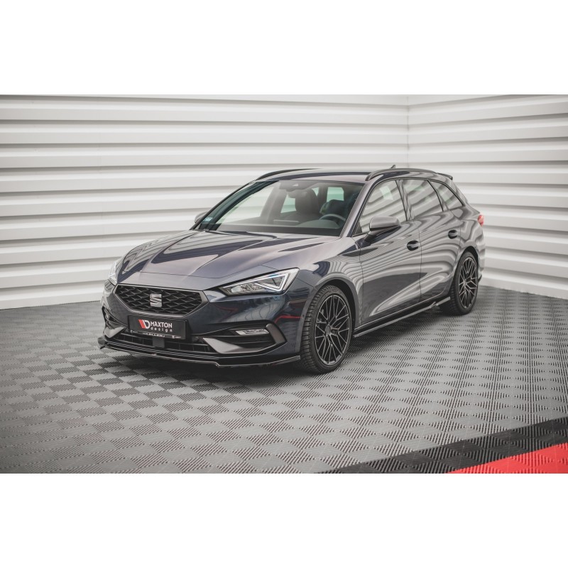 Front Splitter V.4 Seat Leon Mk4 a 421,03 € uniw-SE-LE-4-FR-FD4G*12314 chez CAROU TUNING
