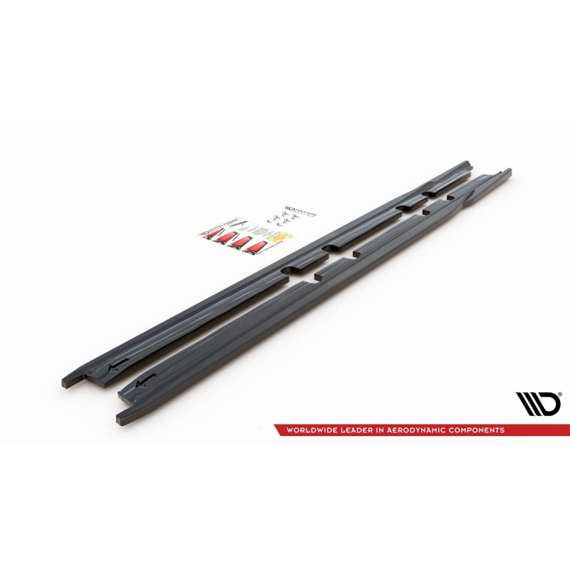 Side Skirts Diffusers V.1 Seat Leon FR Mk4 / Cupra Leon a 421,03 € uniw-SE-LE-4-FR-SD1G*12318 chez CAROU TUNING