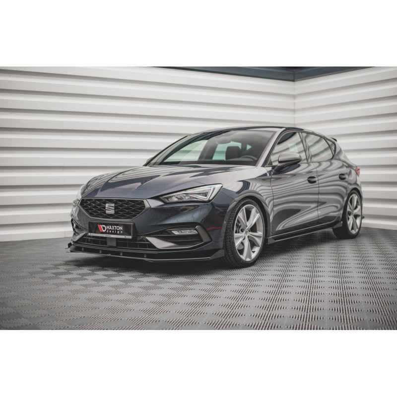 Street Pro Front Splitter + Flaps Seat Leon FR Mk4 a 482,39 € uniw-SELE4FRCNC-FD1B+FSF1G*12650 chez CAROU TUNING