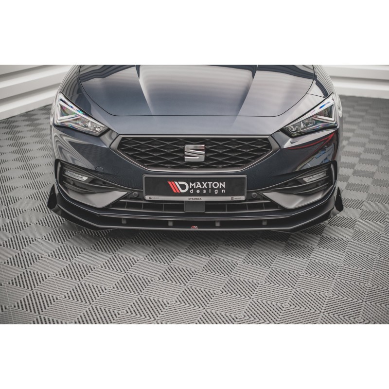 Street Pro Front Splitter + Flaps Seat Leon FR Mk4 a 567,02 € uniw-SELE4FRCNC-FD1BRB+FSF1G*12651 chez CAROU TUNING