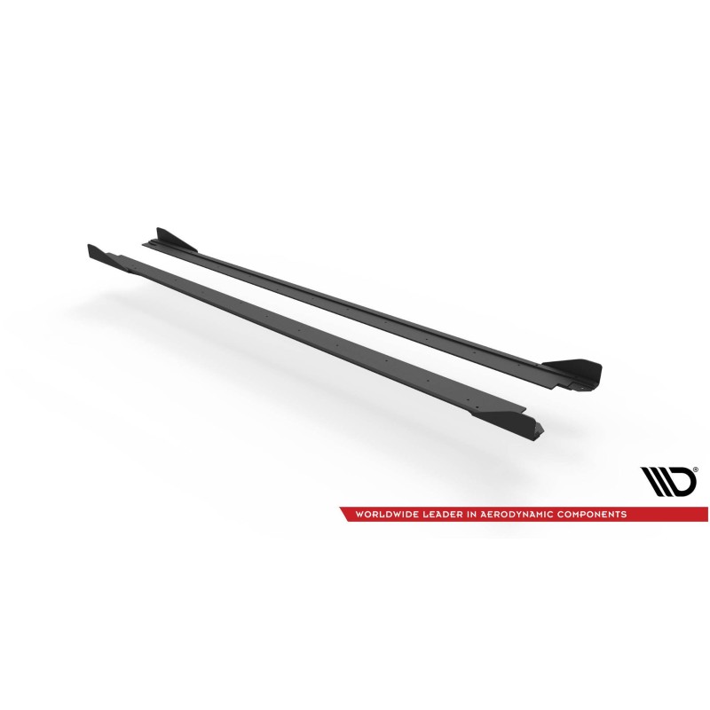 Street Pro Side Skirts Diffusers + Flaps Seat Leon FR Mk4 a 567,02 € uniw-SELE4FRCNC-SD1BRB+SRF1G*12661 chez CAROU TUNING