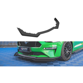Street Pro Front Splitter V.1 + Flaps Ford Mustang GT Mk6 Facelift a 567,02 € uniw-FOMU6FGTCNC-FD1BRB+FSF1G*12826 chez CAROU TUNING