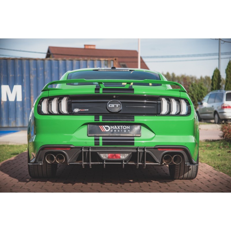 Street Pro Rear Diffuser Ford Mustang GT Mk6 Facelift a 442,19 € uniw-FOMU6FGTCNC-RS1BRB*12833 chez CAROU TUNING