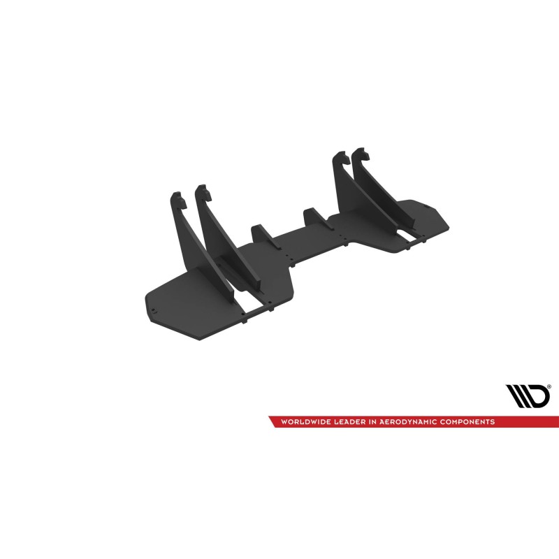 Street Pro Rear Diffuser Ford Mustang GT Mk6 Facelift a 442,19 € uniw-FOMU6FGTCNC-RS1BRB*12833 chez CAROU TUNING
