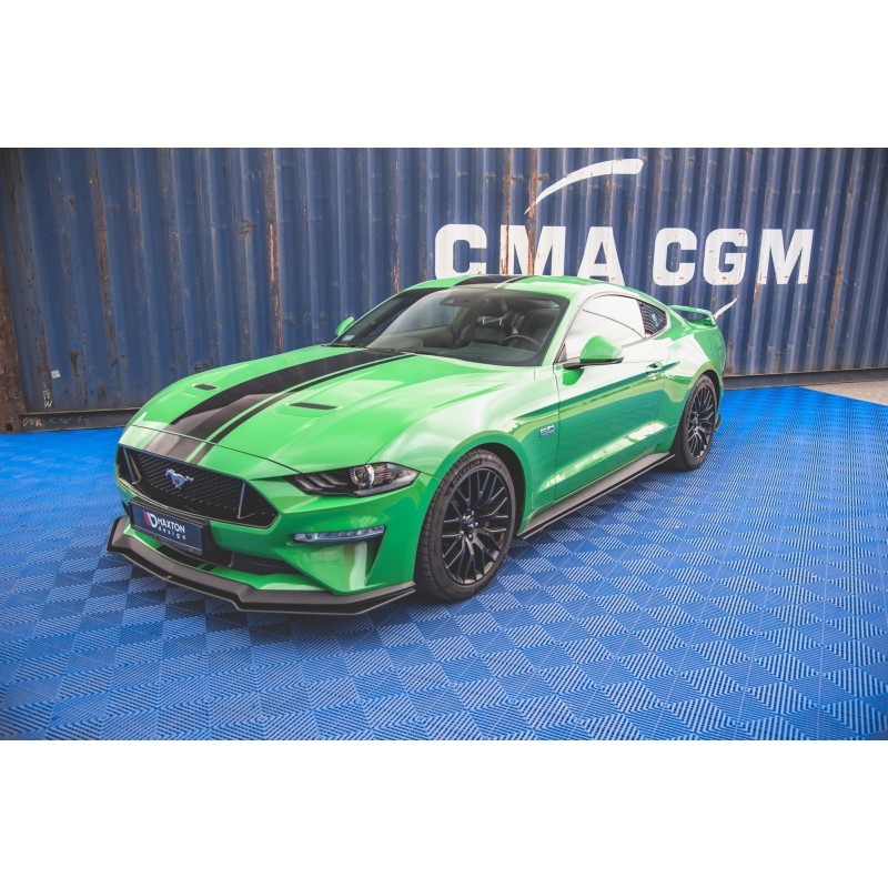 Street Pro Side Skirts Diffusers V.1 Ford Mustang GT Mk6 Facelift a 357,56 € uniw-FOMU6FGTCNC-SD1B*13011 chez CAROU TUNING