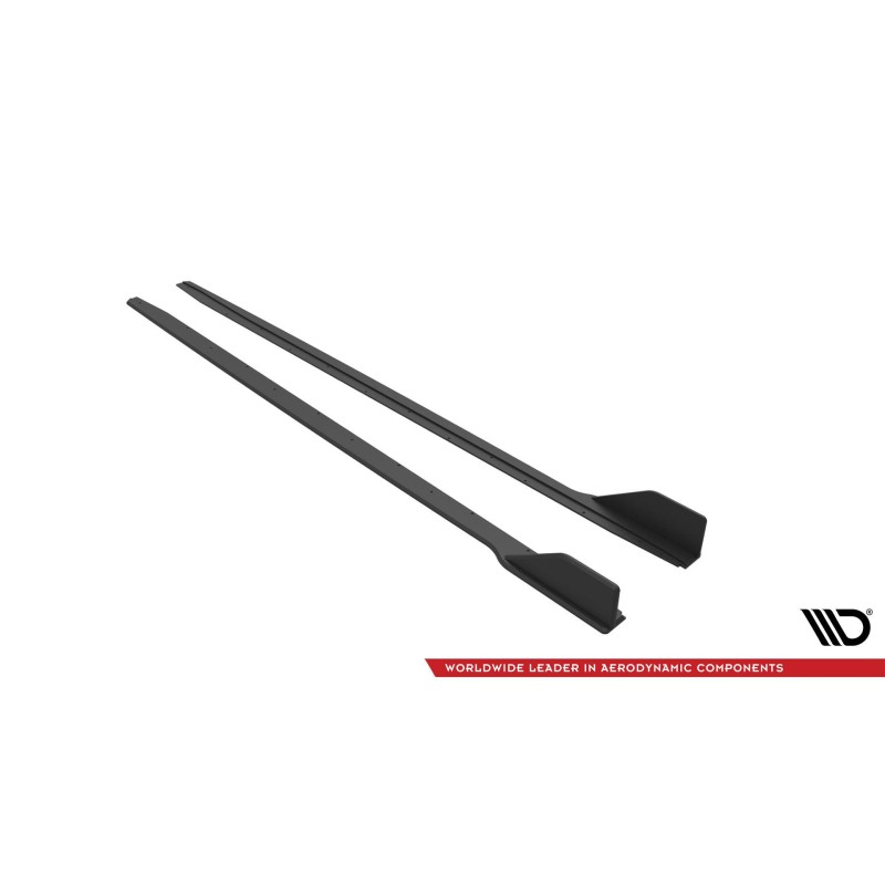 Street Pro Side Skirts Diffusers V.2 Ford Mustang GT Mk6 Facelift a 505,66 € uniw-FOMU6FGTCNC-SD2BRB*13018 chez CAROU TUNING