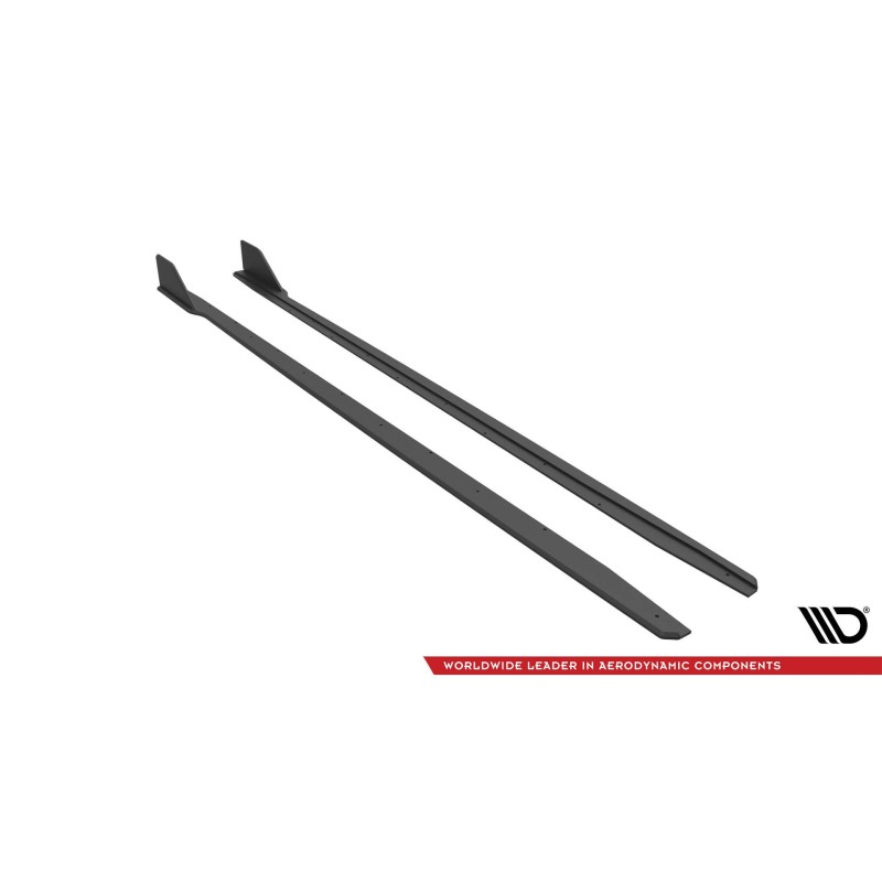 Street Pro Side Skirts Diffusers V.2 Ford Mustang GT Mk6 Facelift a 505,66 € uniw-FOMU6FGTCNC-SD2BRB*13018 chez CAROU TUNING
