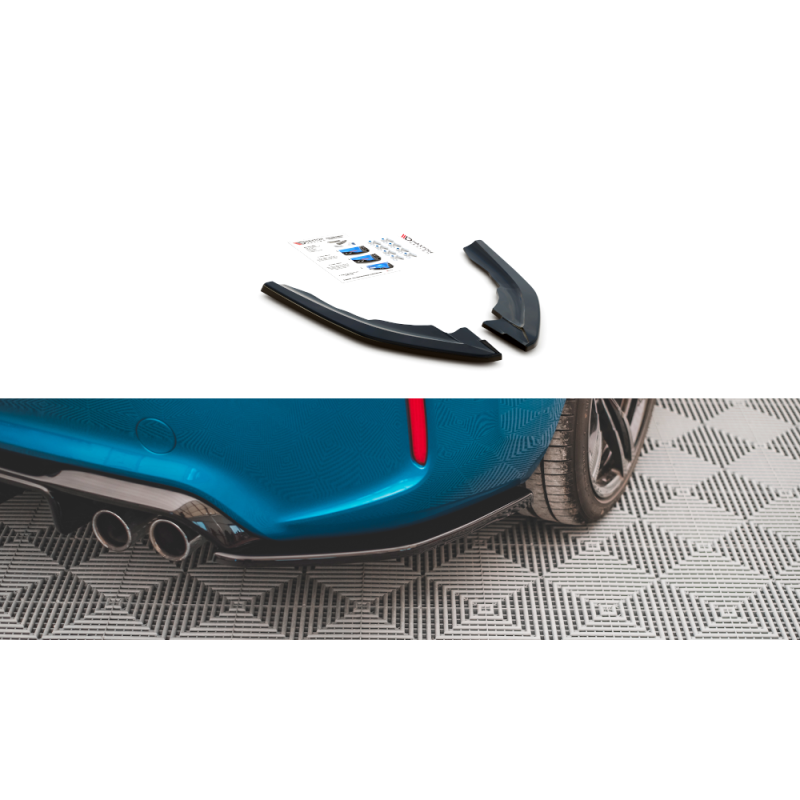 Rear Side Splitters V.3 BMW M2 F87 a 188,30 € uniw-BM-2-87-M-RSD3G*13202 chez CAROU TUNING