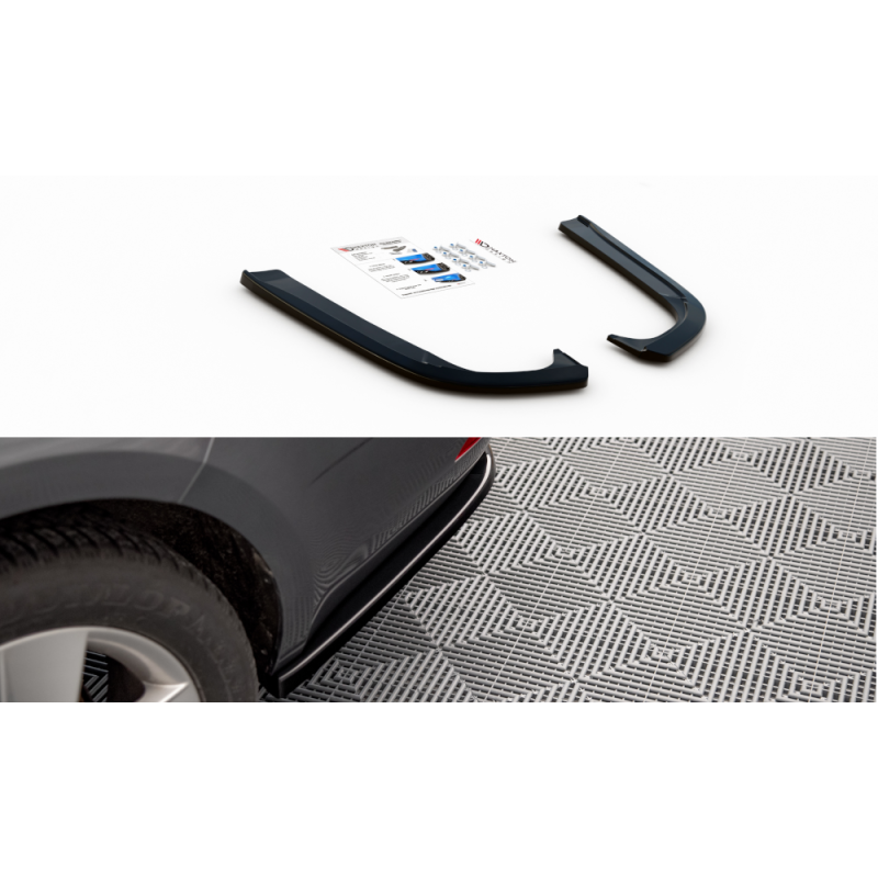Rear Side Splitters Skoda Octavia Mk3 Facelift a 188,30 € uniw-SK-OC-3F-RSD1G*13285 chez CAROU TUNING