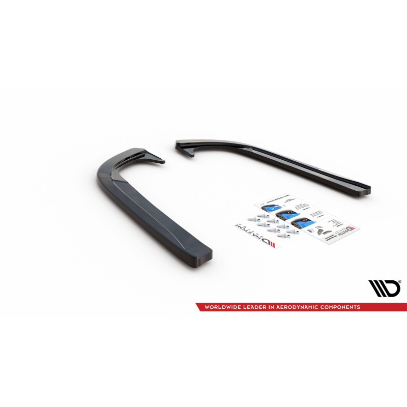 Rear Side Splitters Skoda Octavia Mk3 Facelift a 188,30 € uniw-SK-OC-3F-RSD1G*13285 chez CAROU TUNING