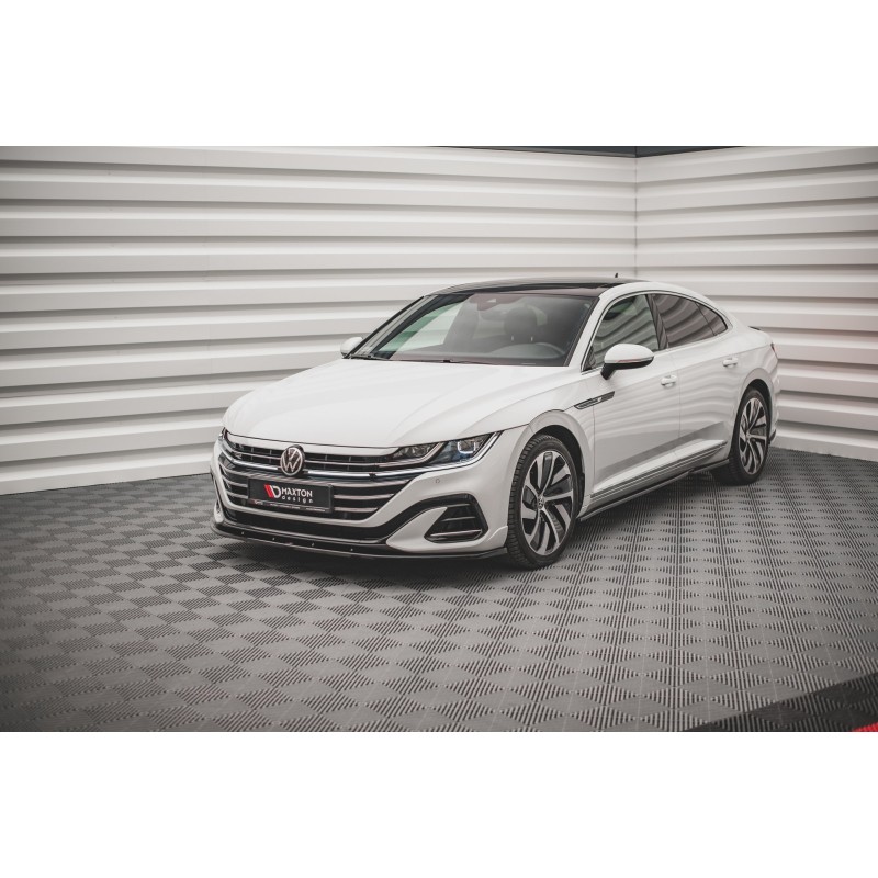 Front Splitter V.2 Volkswagen Arteon R-Line Facelift a 421,03 € uniw-VW-AR-1F-RLINE-FD2G*13517 chez CAROU TUNING