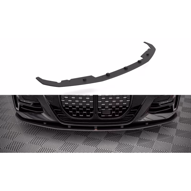 Street Pro Front Splitter BMW 4 M-Pack / M440i G22 / G23 a 442,19 € uniw-BM4G22MPACKCNC-FD1BRB*13537 chez CAROU TUNING