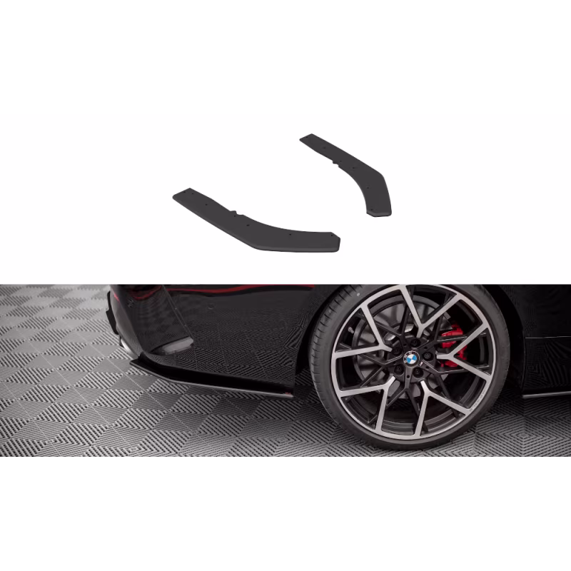Street Pro Rear Side Splitters BMW 4 M-Pack G22 a 145,99 € uniw-BM4G22MPACKCNC-RSD1B*13548 chez CAROU TUNING