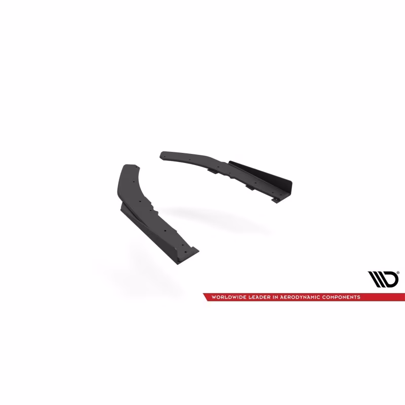 Street Pro Rear Side Splitters + Flaps BMW 4 M-Pack G22 a 313,13 € uniw-BM4G22MPACKCNC-RSD1BRB+RSF1G*13552 chez CAROU TUNING