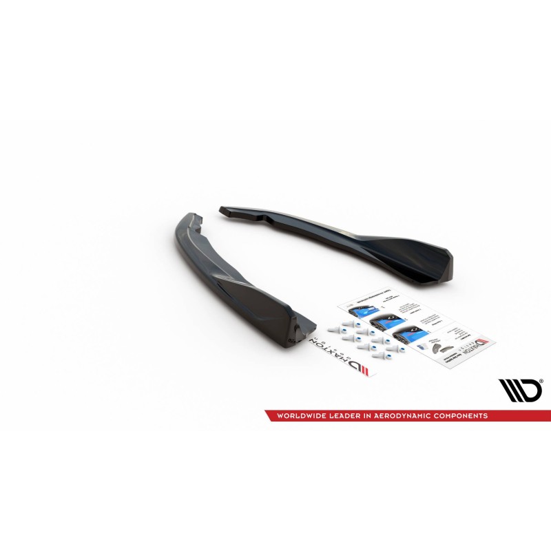 Rear Side Splitters V.2 BMW 4 M-Pack G22 / G23 a 188,30 € uniw-BM-4-G22-MPACK-RSD2G*13589 chez CAROU TUNING