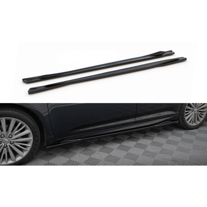 Side Skirts Diffusers Toyota Avensis Mk3 Facelift a 421,03 € uniw-TO-AV-3F2-SD1G*13704 chez CAROU TUNING